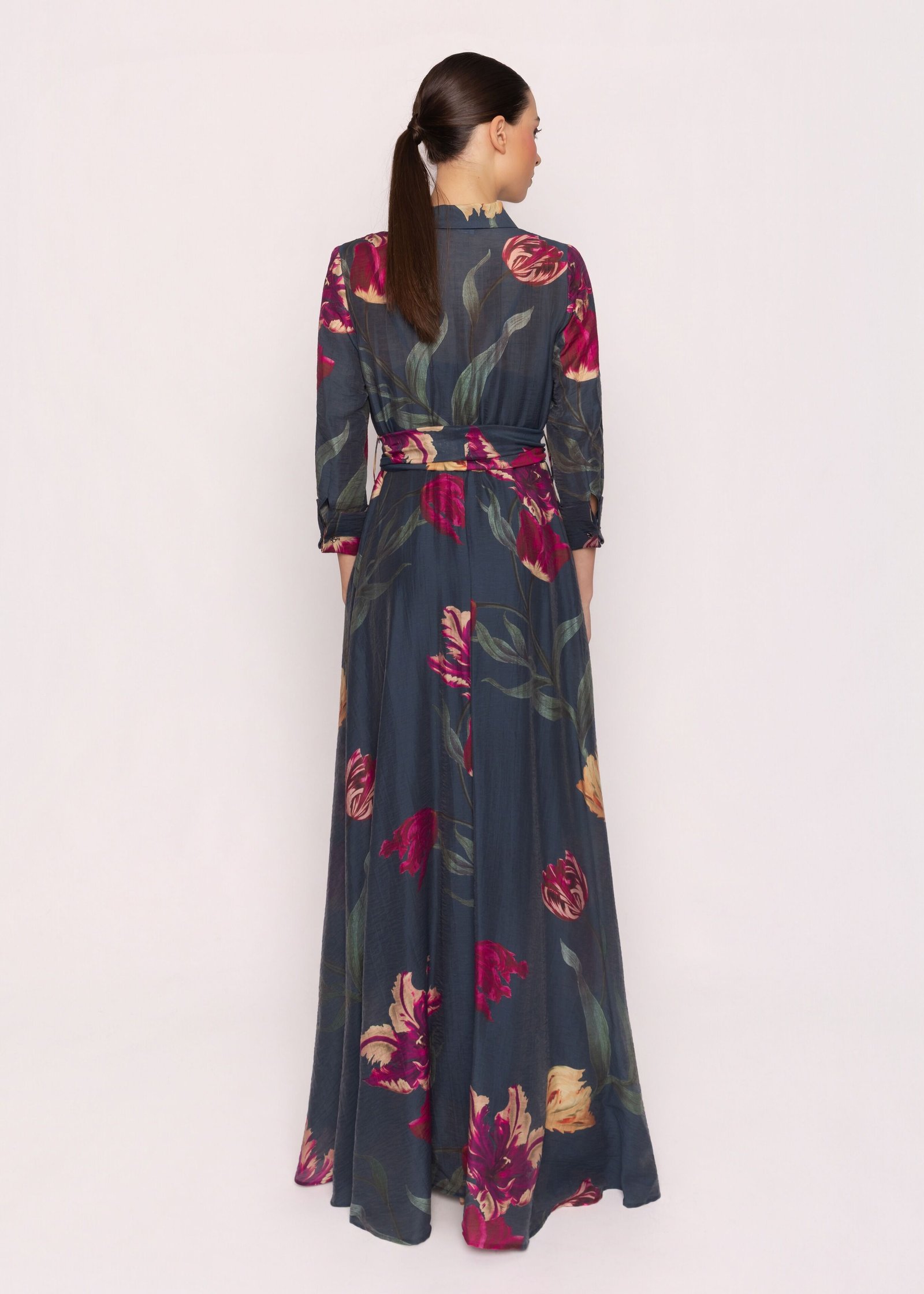 Vestido floral Carla Ruiz (53066)