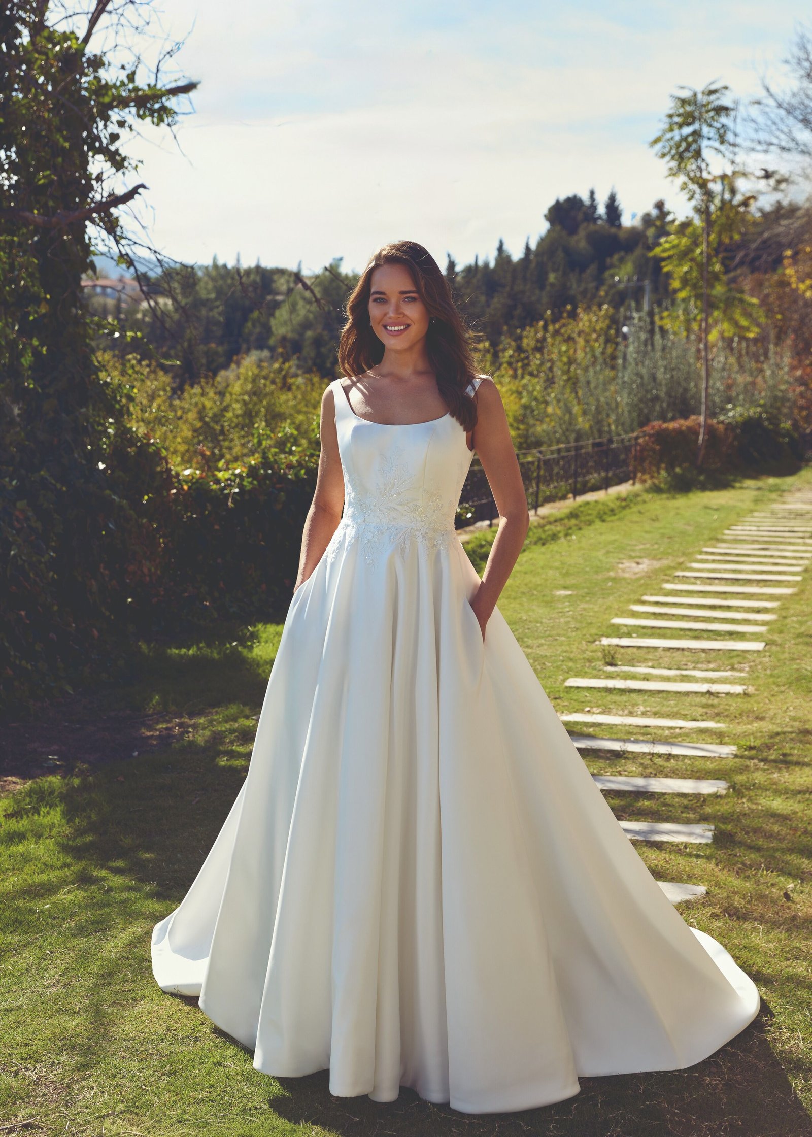 Vestido noiva a-line Eddy k (ek1924)
