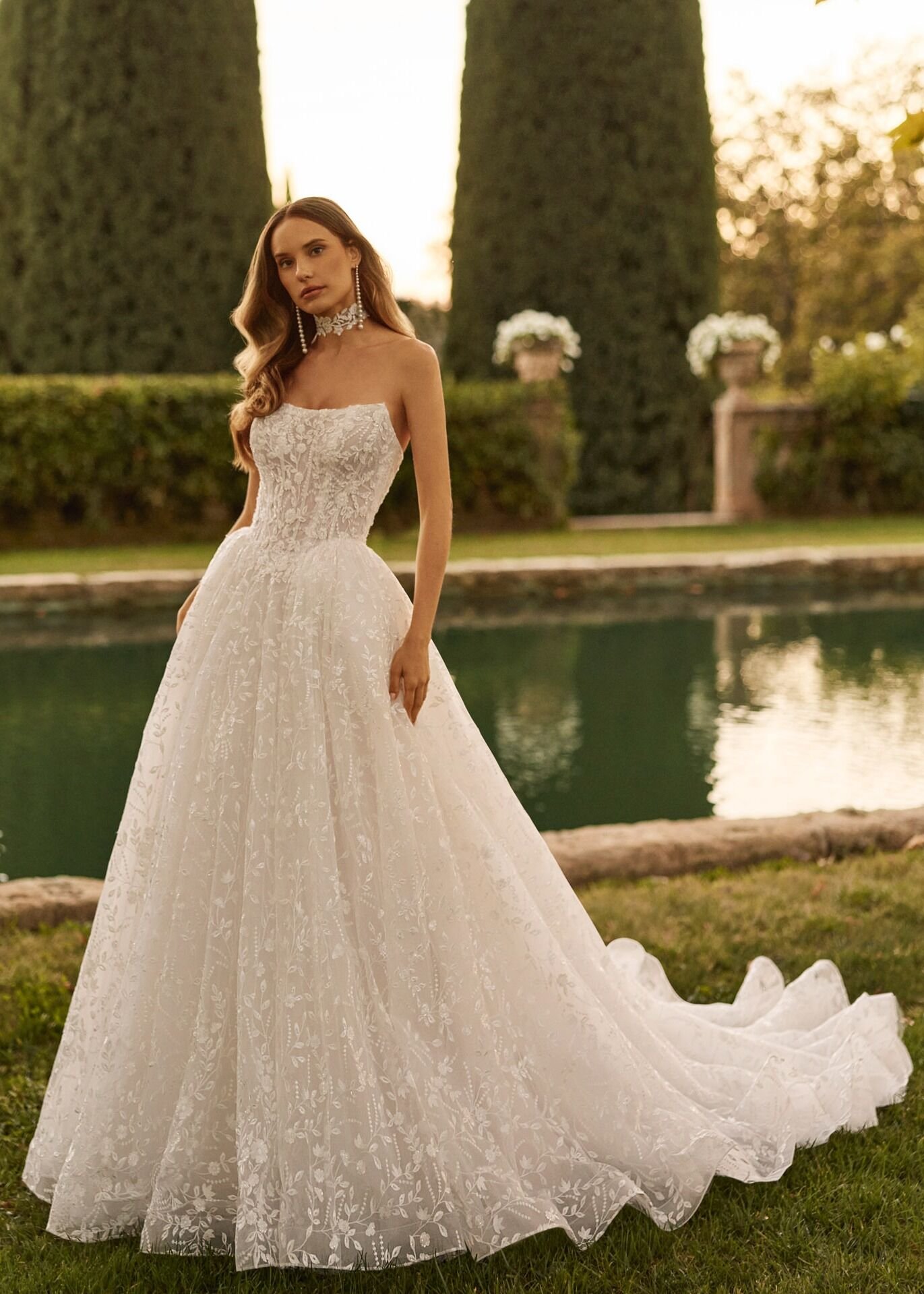 Vestido noiva princesa aire Barcelona (ximay)