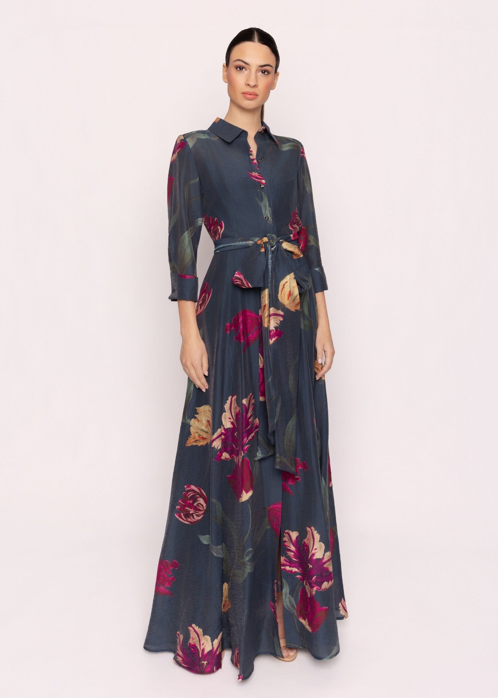Vestido floral Carla Ruiz (53066)