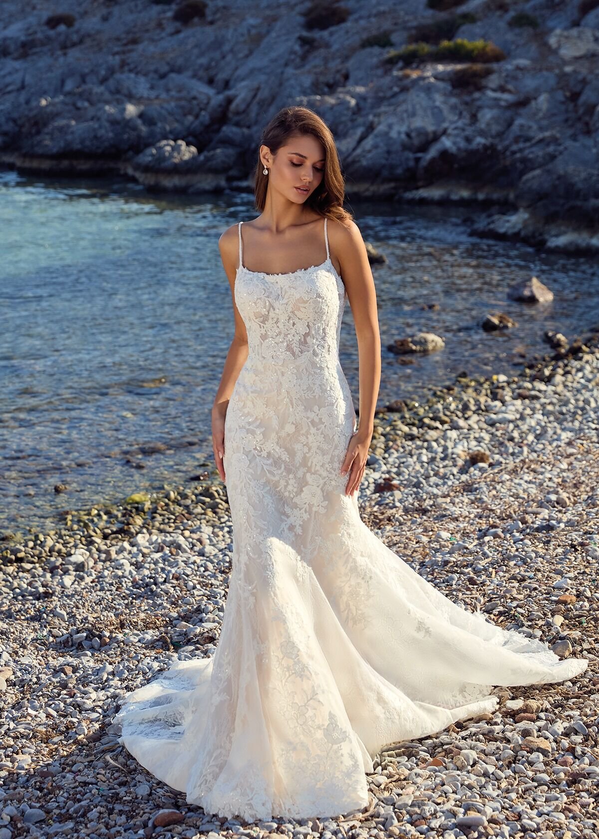 Vestido noiva sereia Eddy k (DR2714)