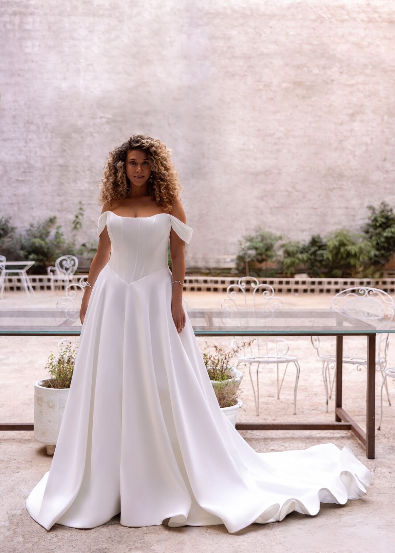 Vestido noiva plus size Cosmobella (fl005)