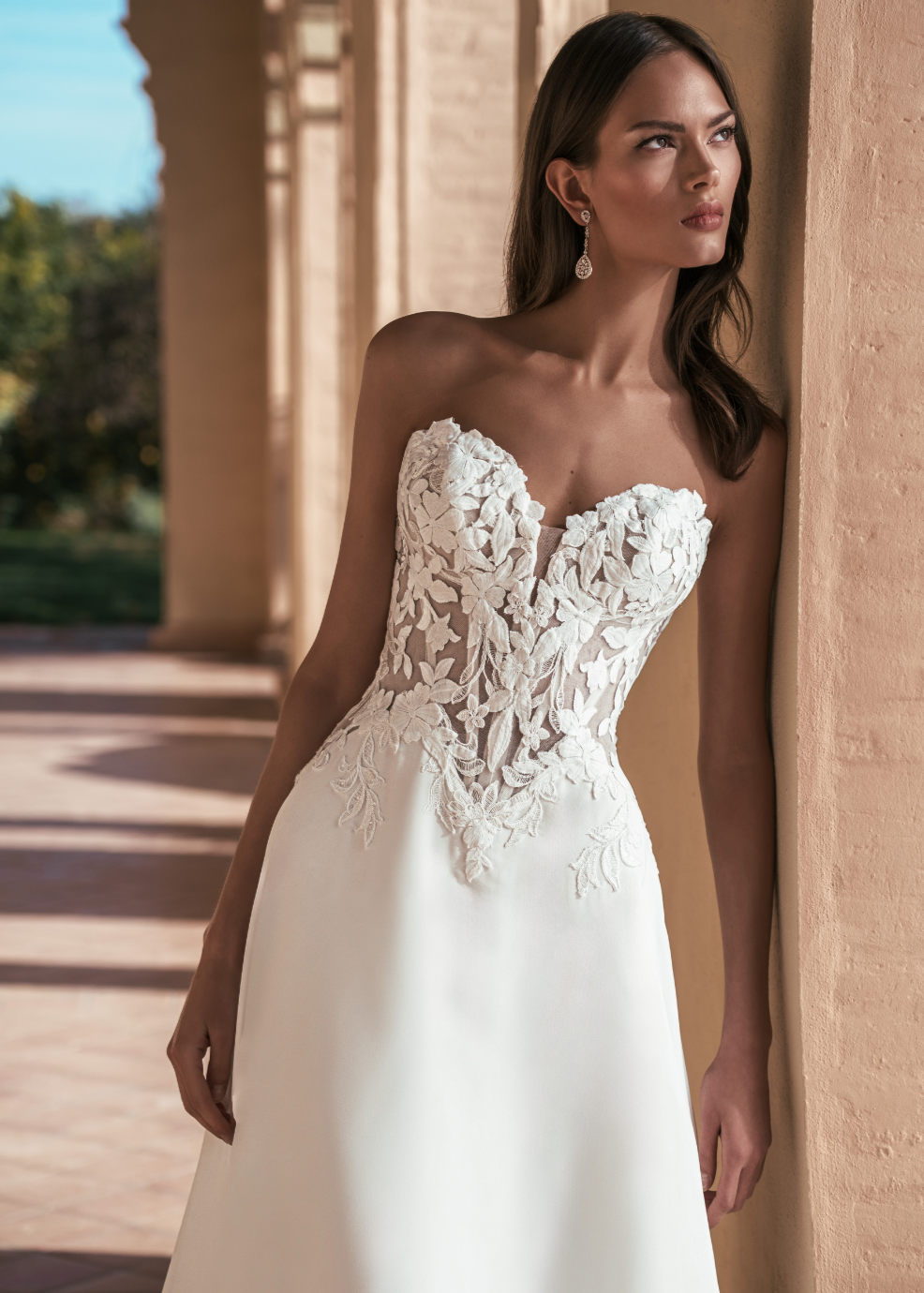 Vestido noiva a-line Enzoani (ursina)