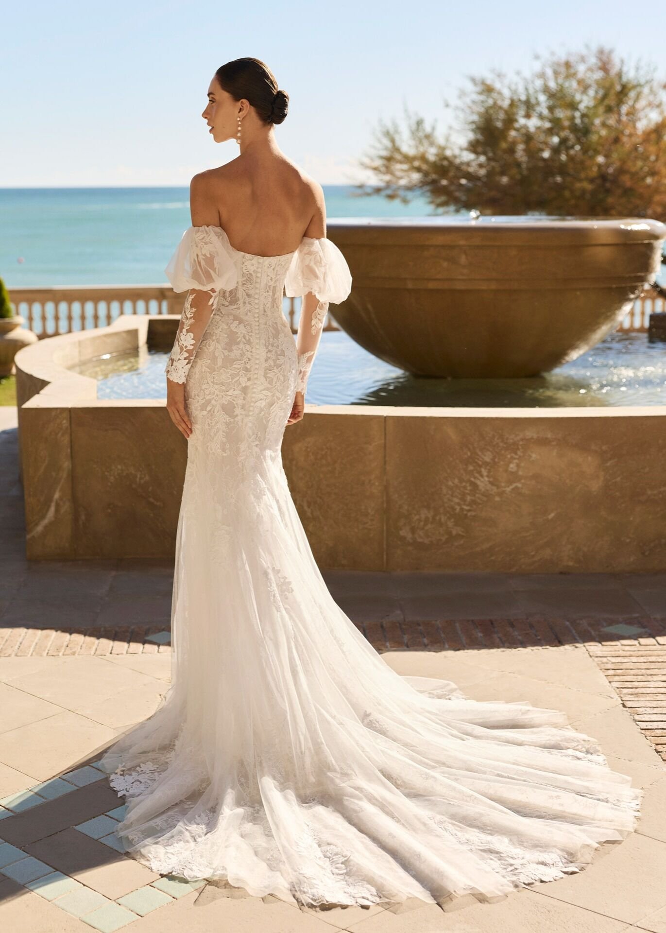 Vestido noiva sereia luna novias (fermosa)