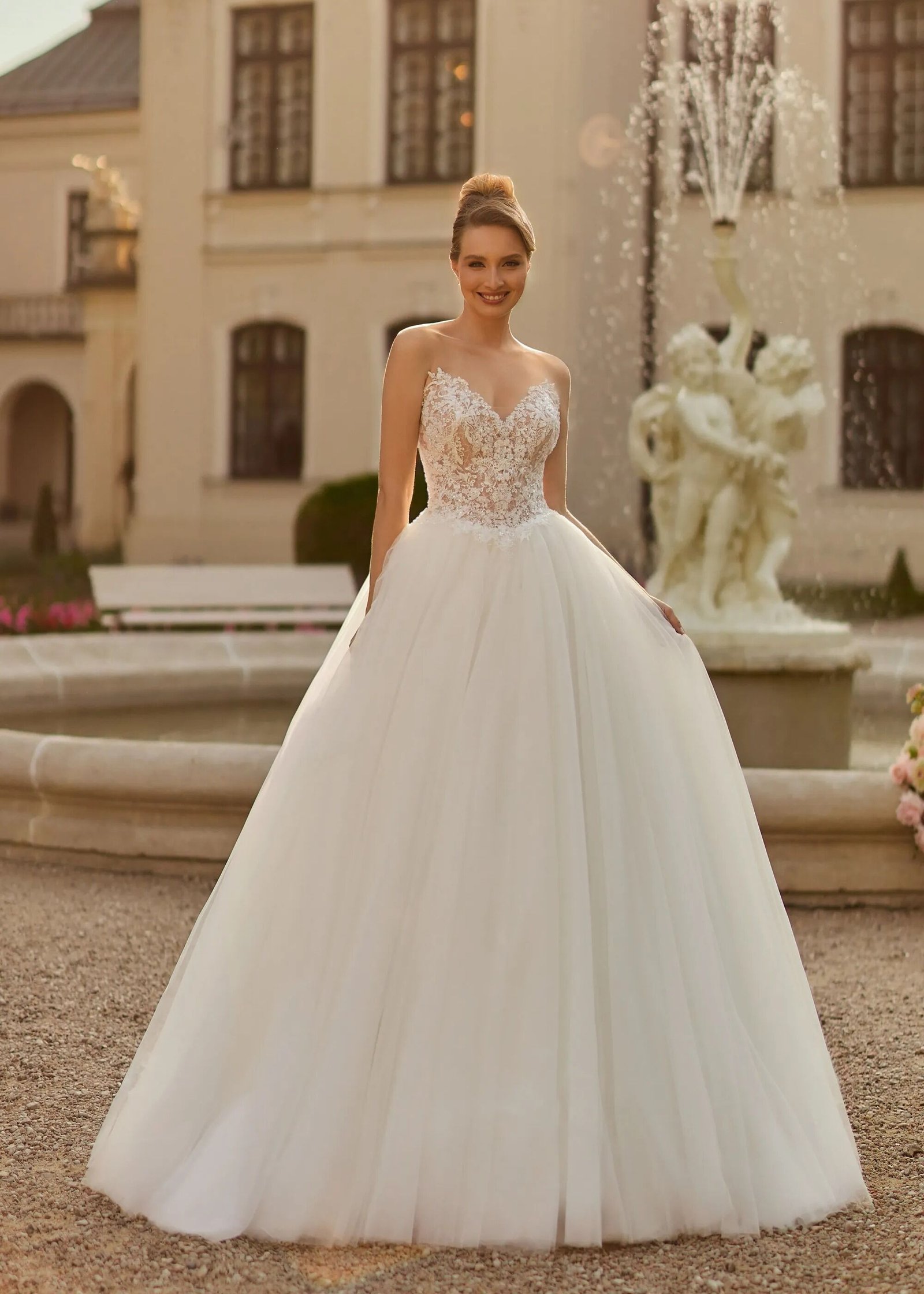 Vestido noiva princesa Monica lorreti (1175)
