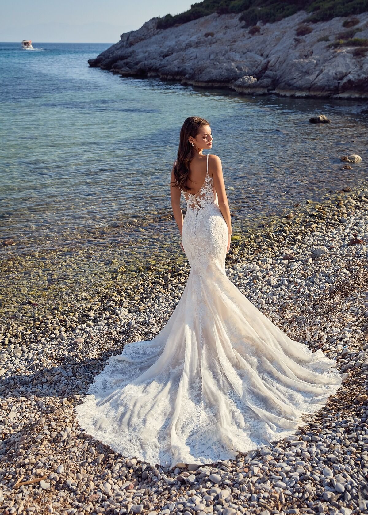 Vestido noiva sereia Eddy k (DR2714)