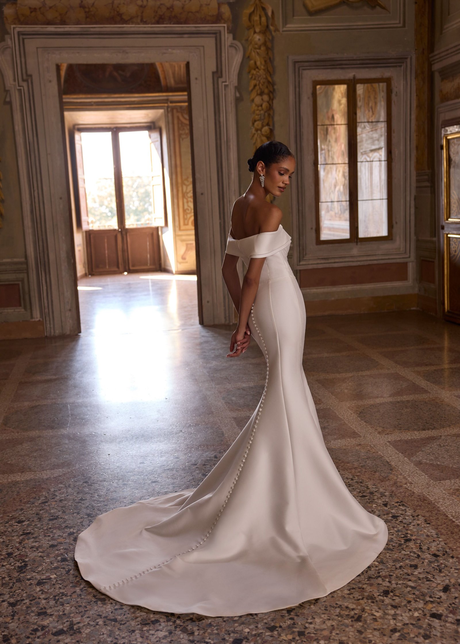 Vestido noiva sereia Veni (63259)