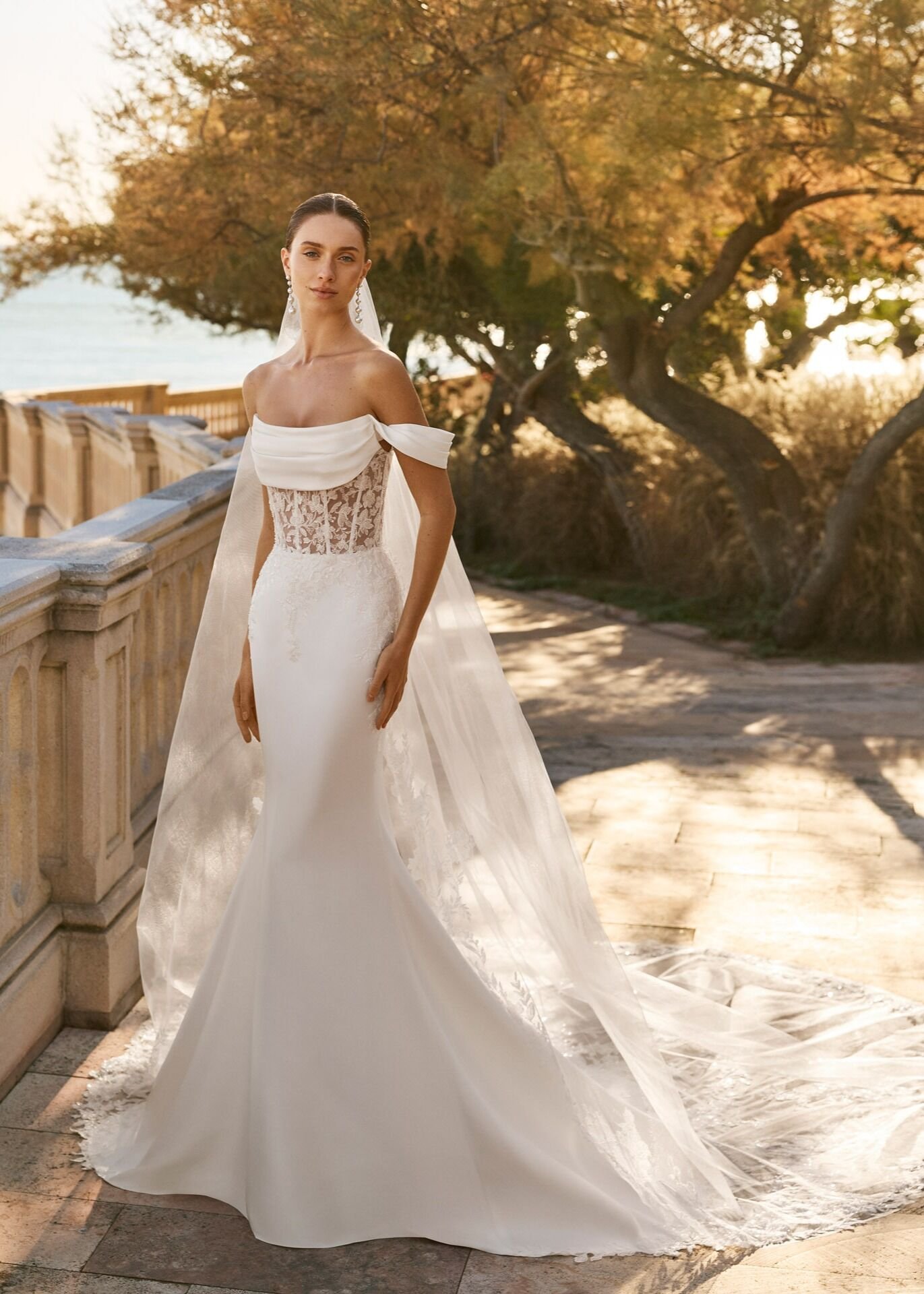 Vestido noiva sereia Luna novias (febrero)