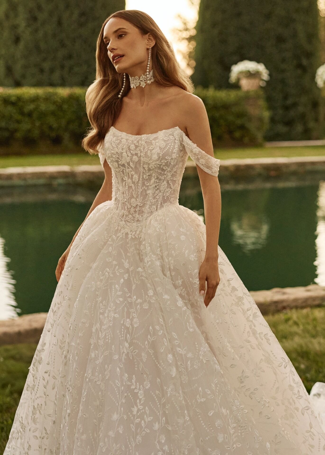 Vestido noiva princesa aire Barcelona (ximay)