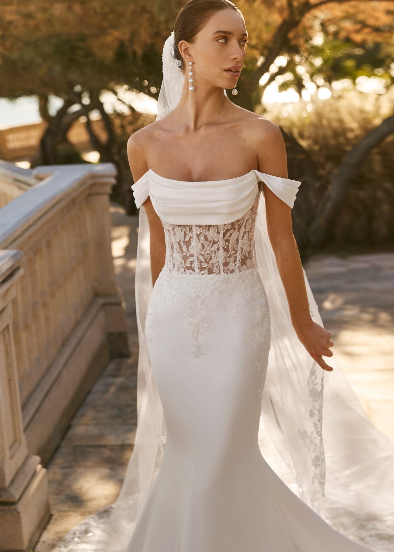 Vestido noiva sereia Luna novias (febrero)