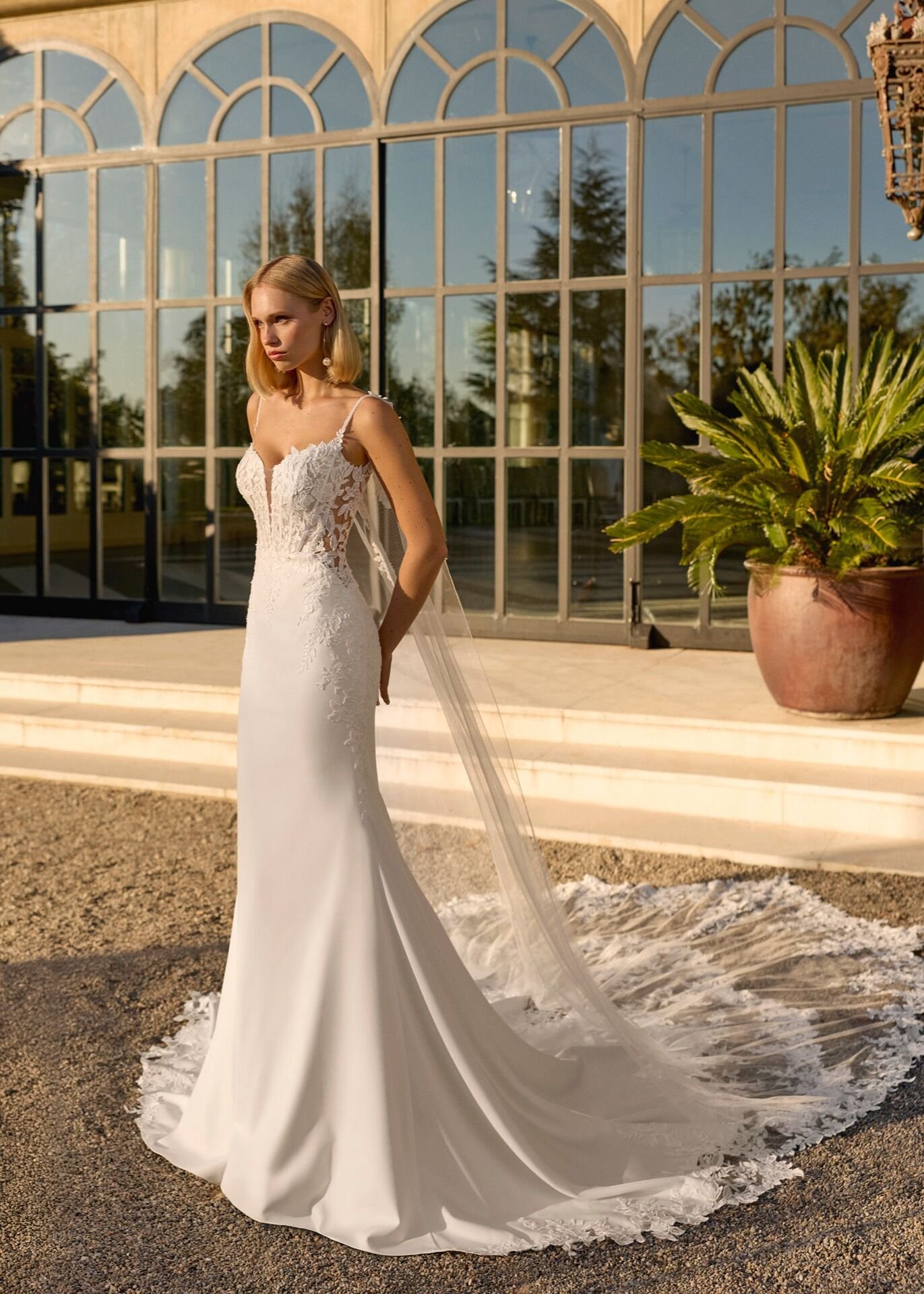 Vestido noiva sereia Luna novias (fede)
