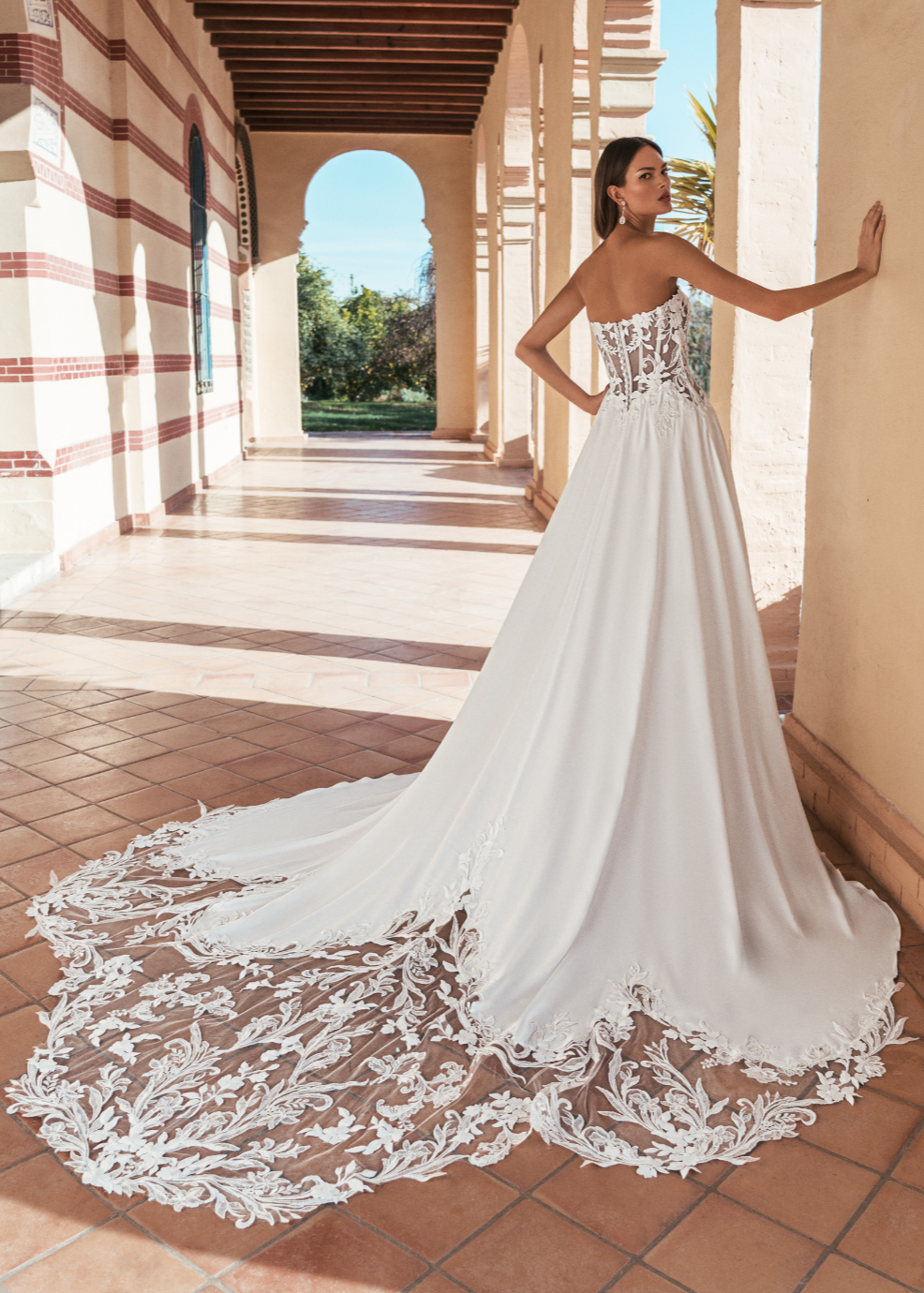 Vestido noiva a-line Enzoani (ursina)