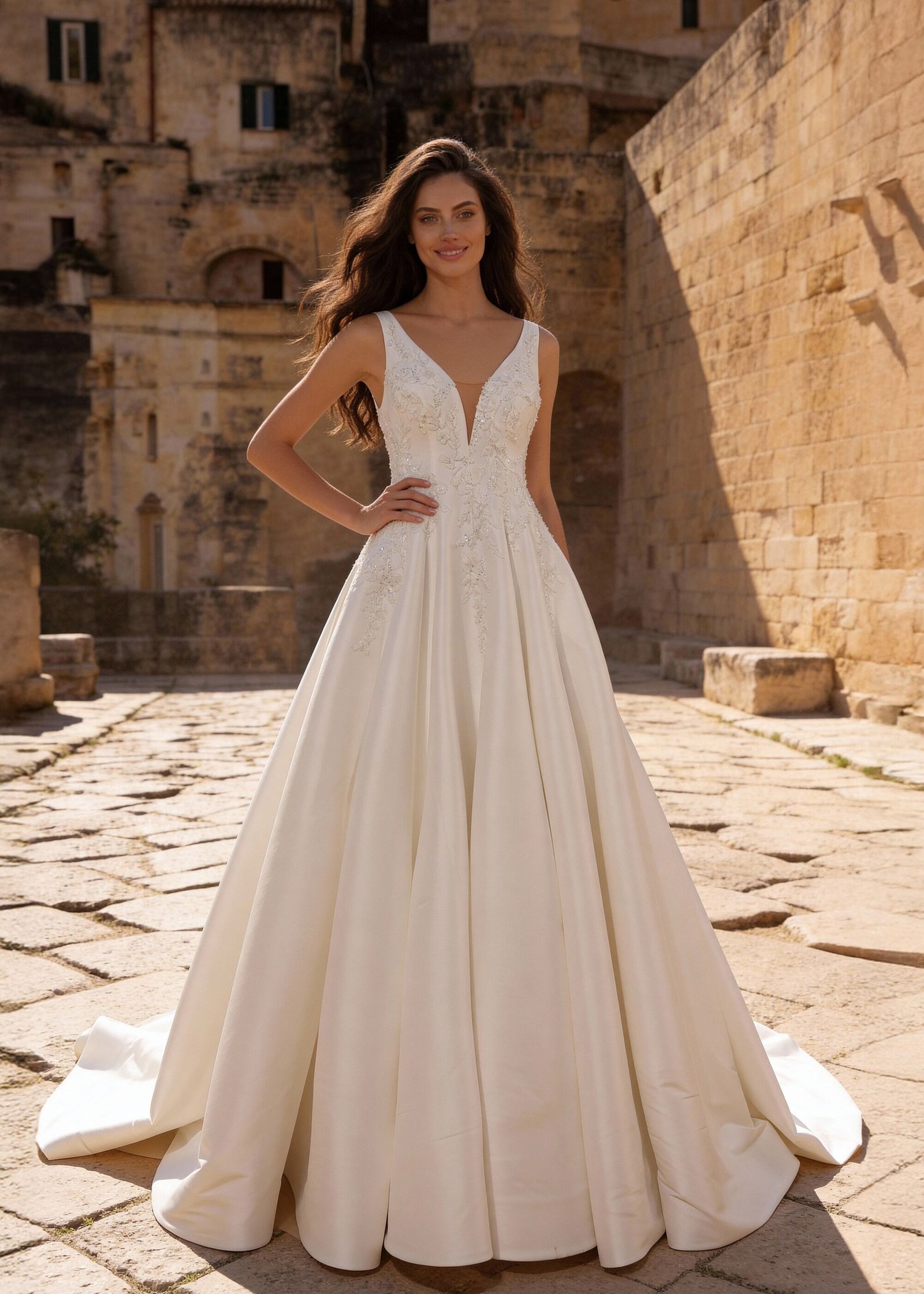 Vestido noiva princesa Monica lorreti (8396)