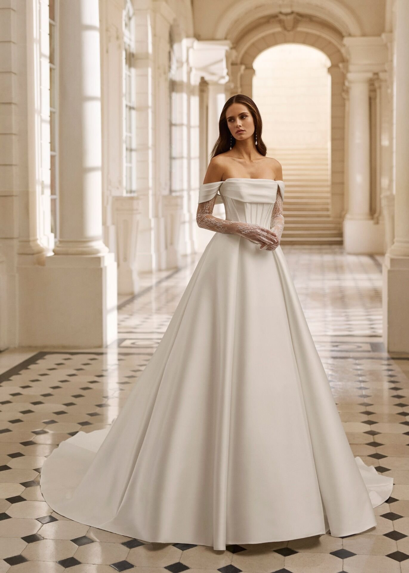 Vestido noiva princesa aire barcelona (breda)