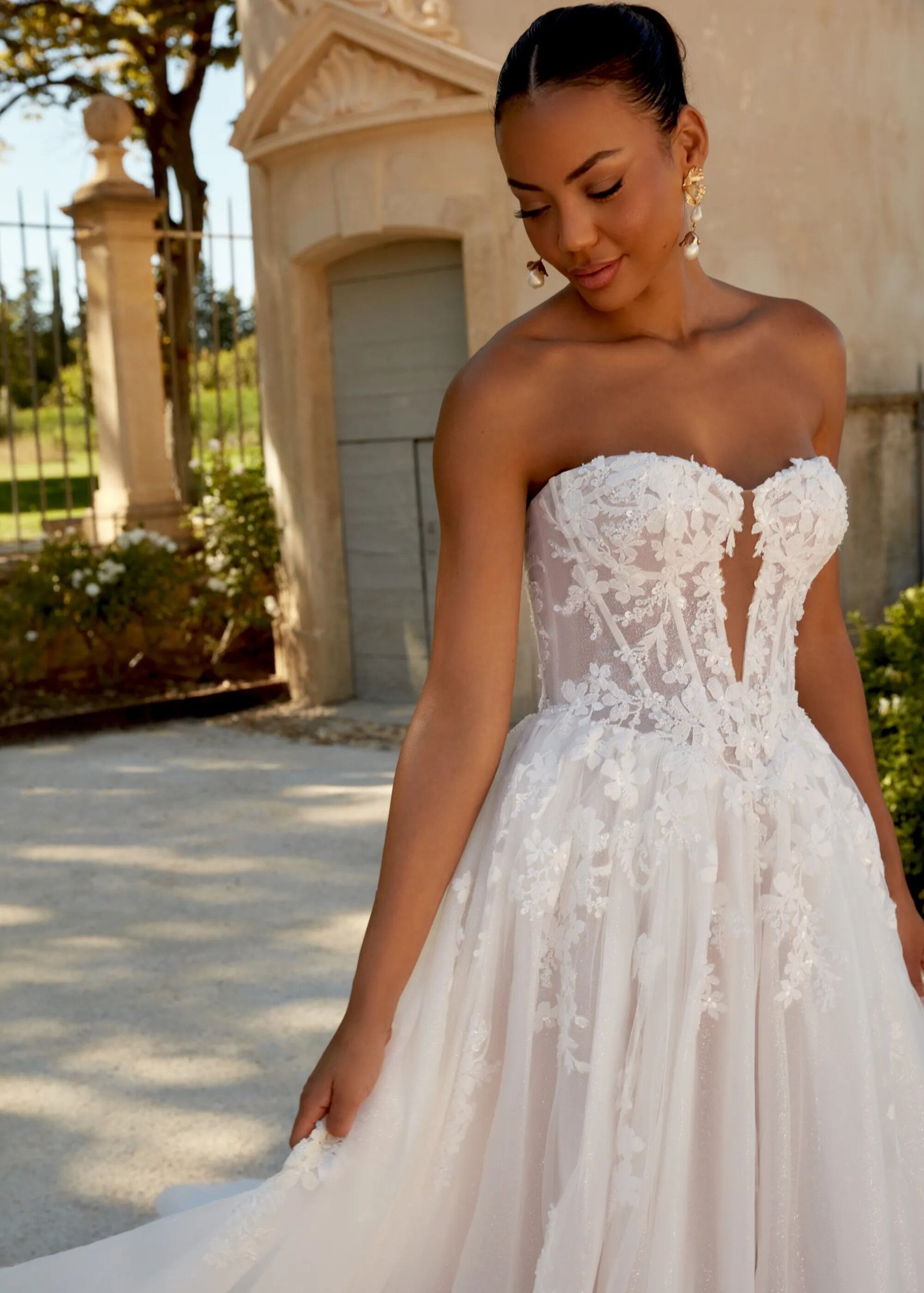 Vestido noiva princesa Justin (44593)