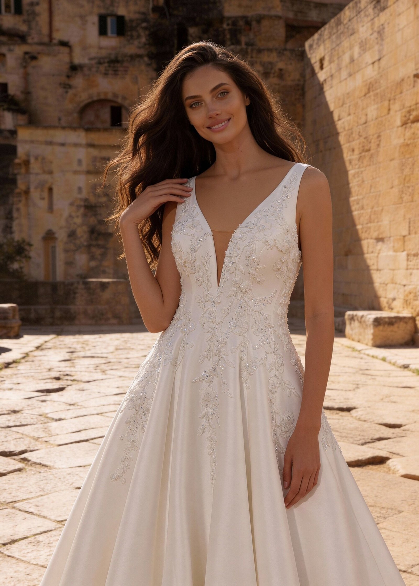 Vestido noiva princesa Monica lorreti (8396)