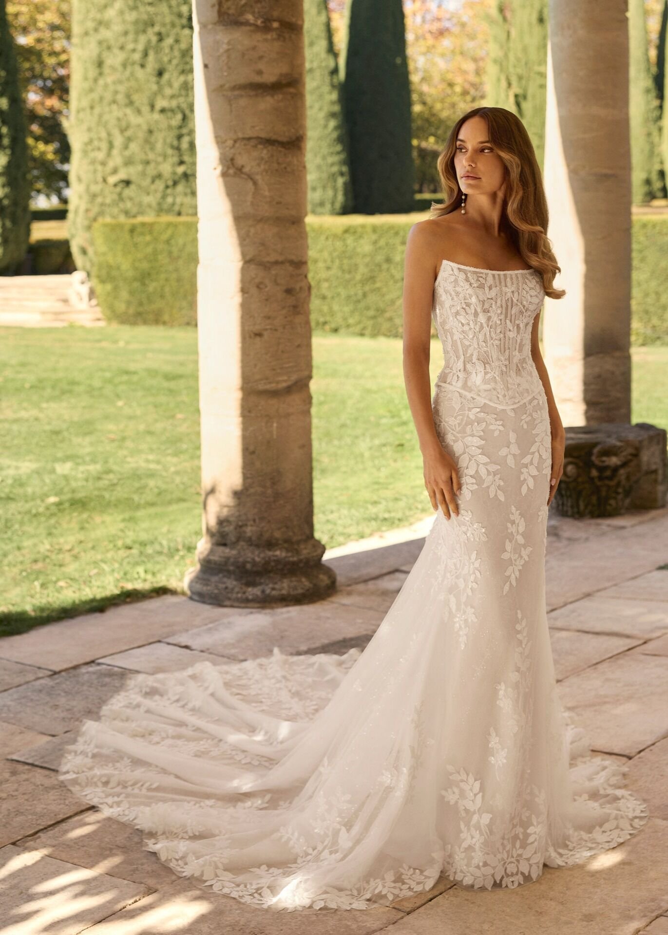 Vestido noiva sereia Aire barcelona (xady)