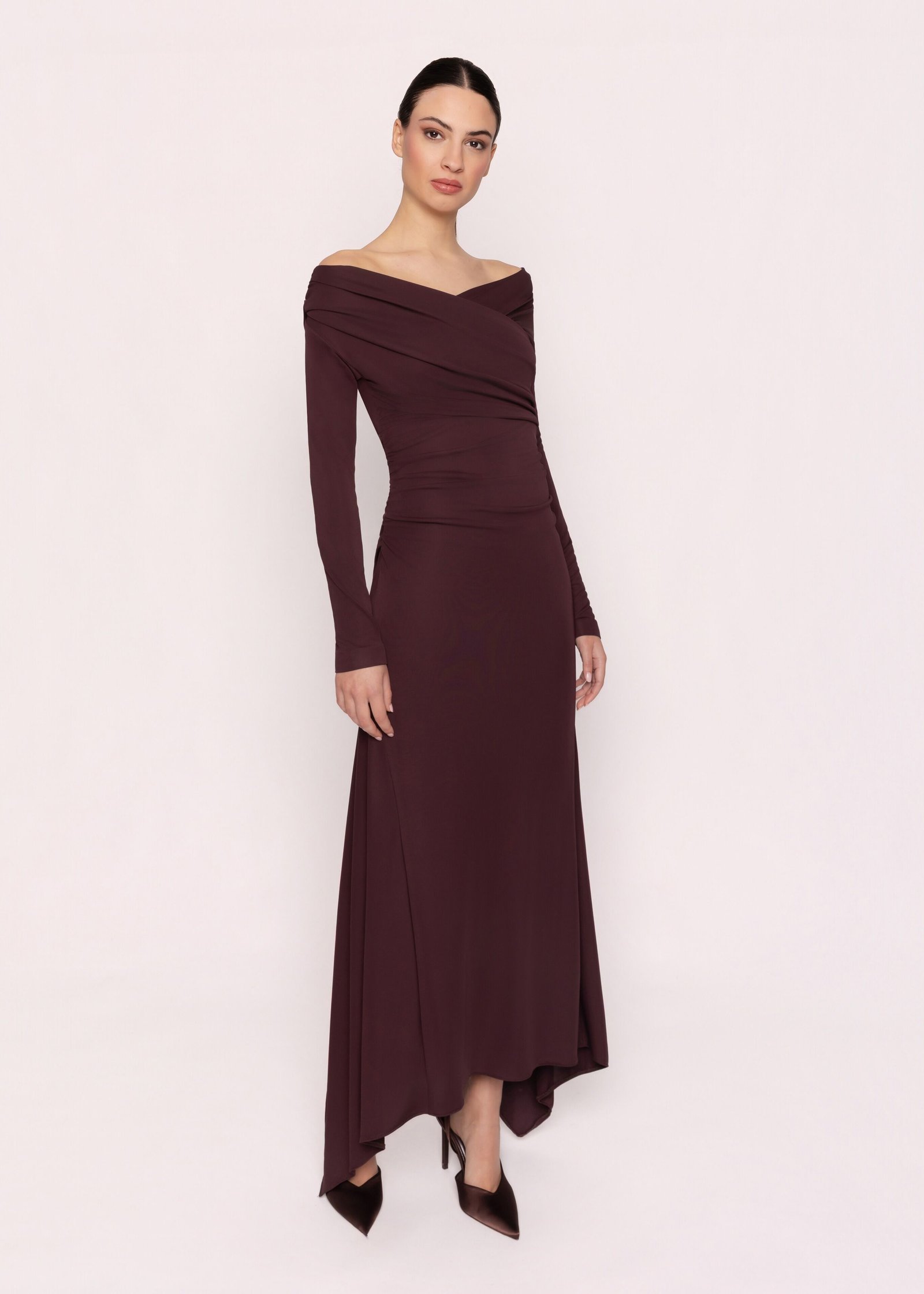 Vestido midi Carla ruiz (53004)