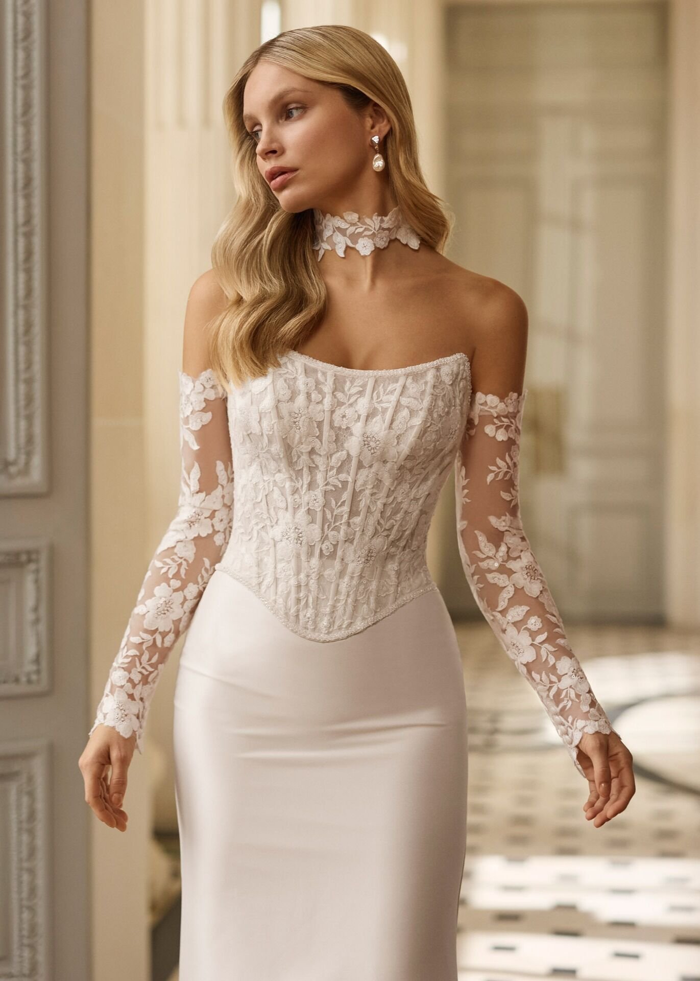 Vestido noiva sereia Aire Barcelona (bejar)