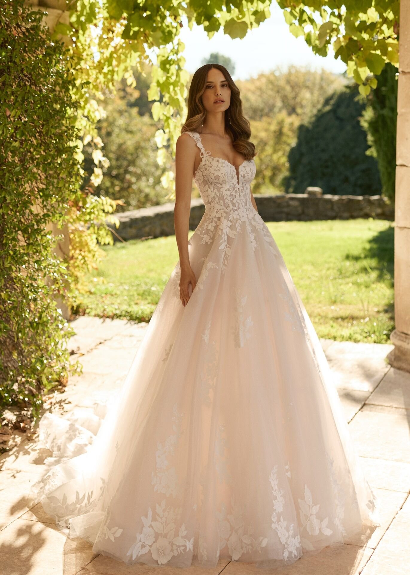 Vestido noiva princesa Aire Barcelona (xiomar)