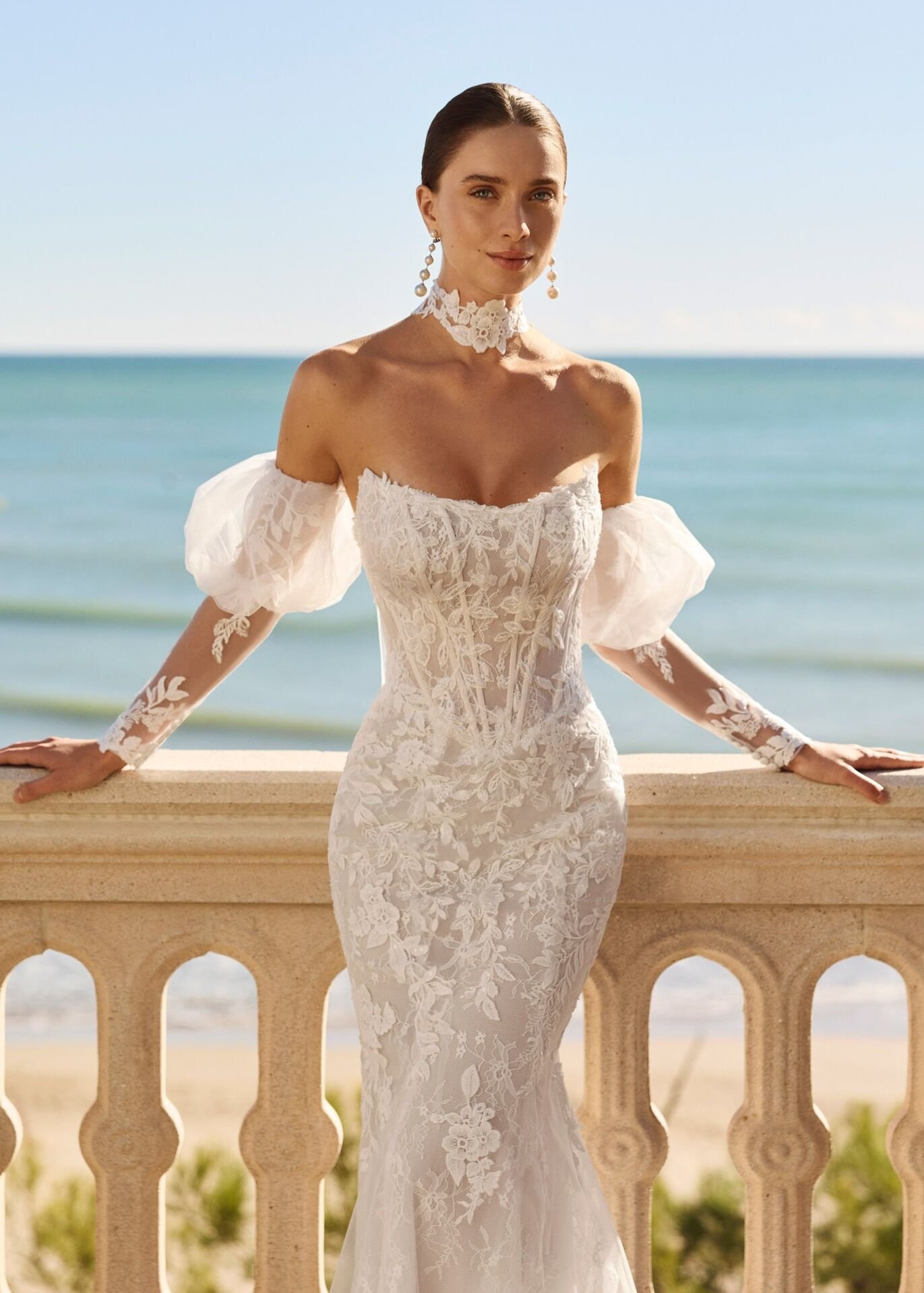 Vestido noiva sereia luna novias (fermosa)