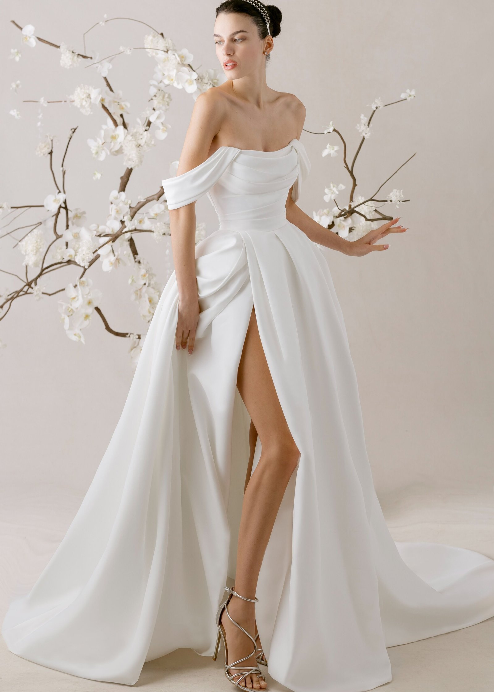 Vestido noiva a-line (1050014)