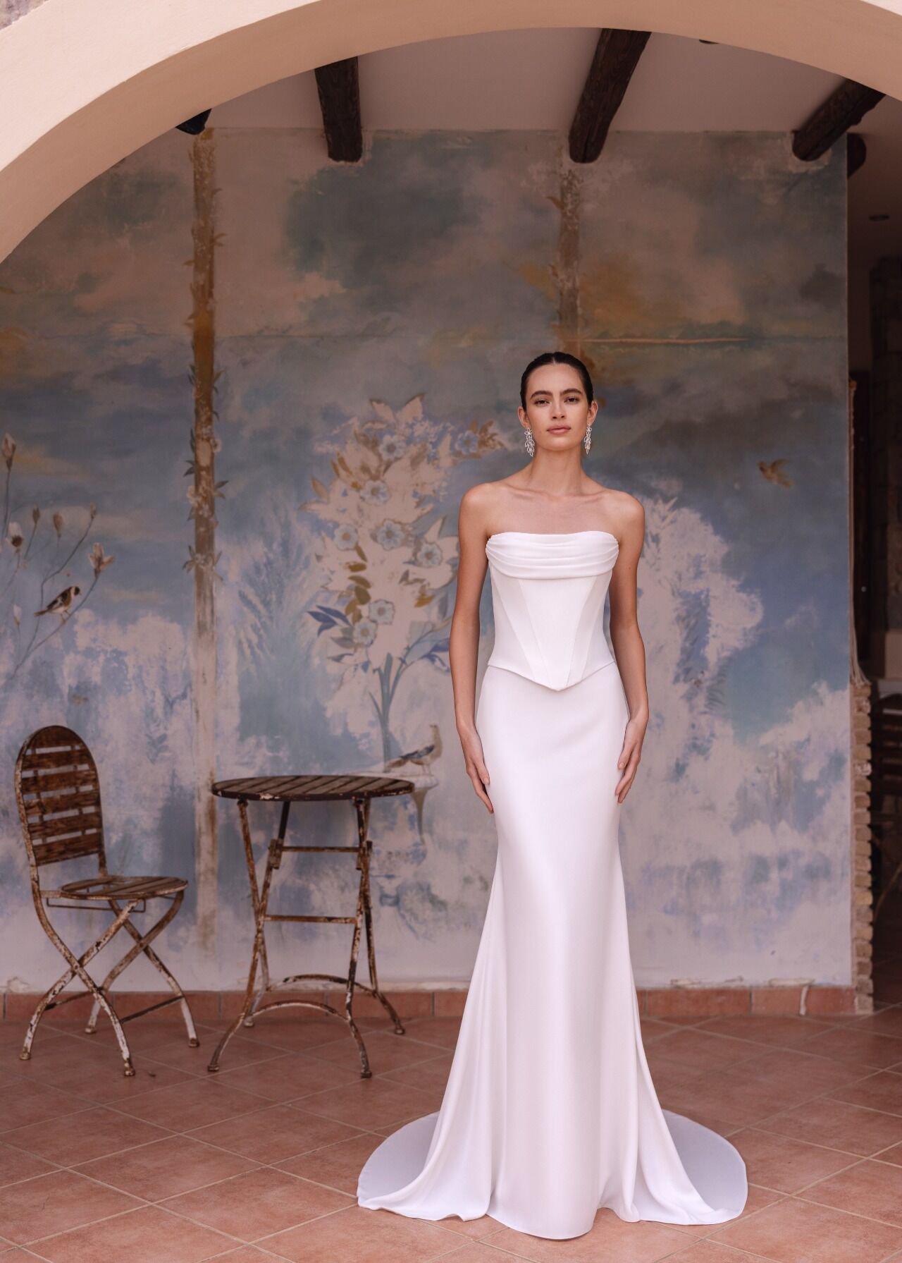 Vestido noiva sereia Oreasposa (L1185)