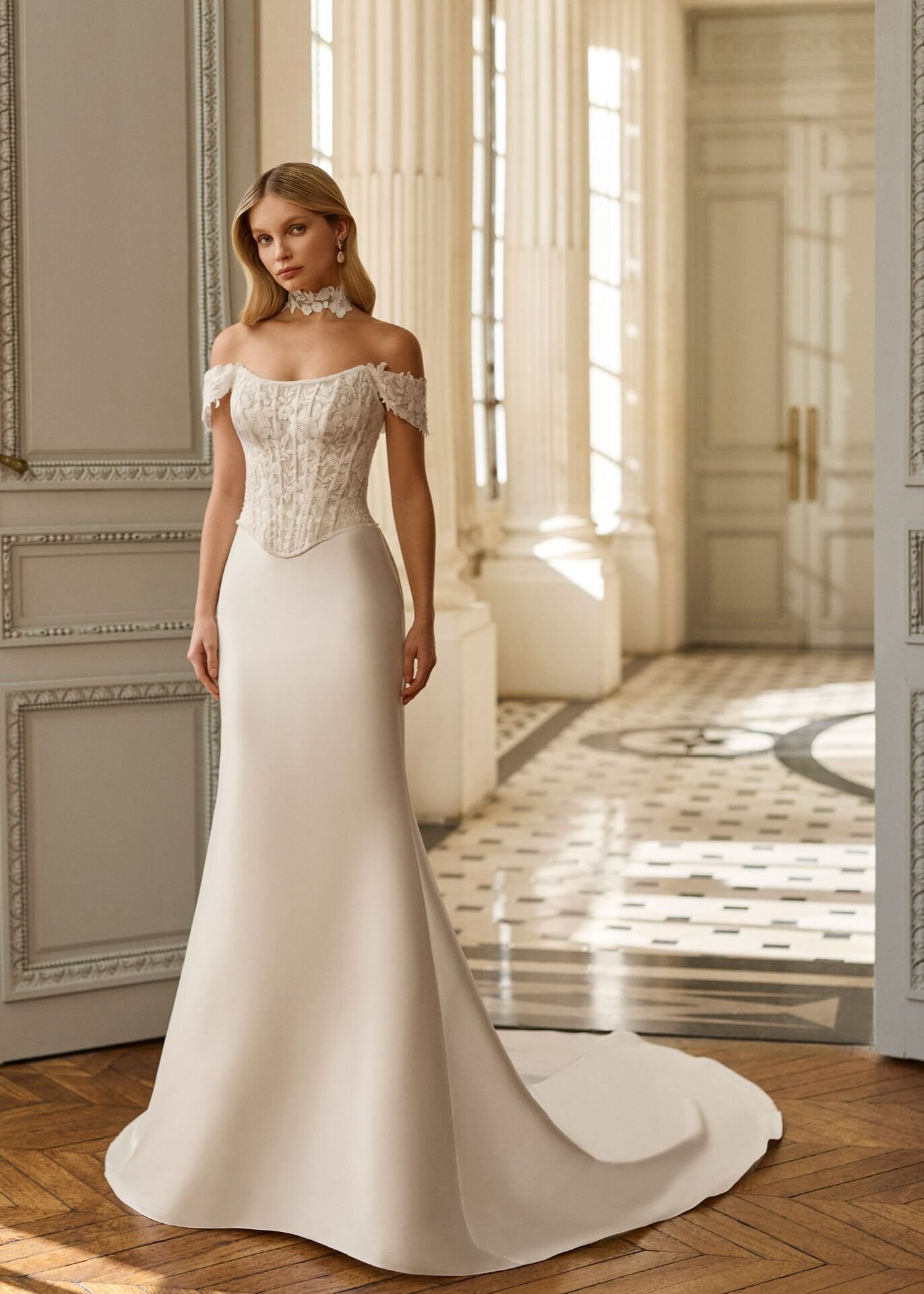 Vestido noiva sereia Aire Barcelona (bejar)