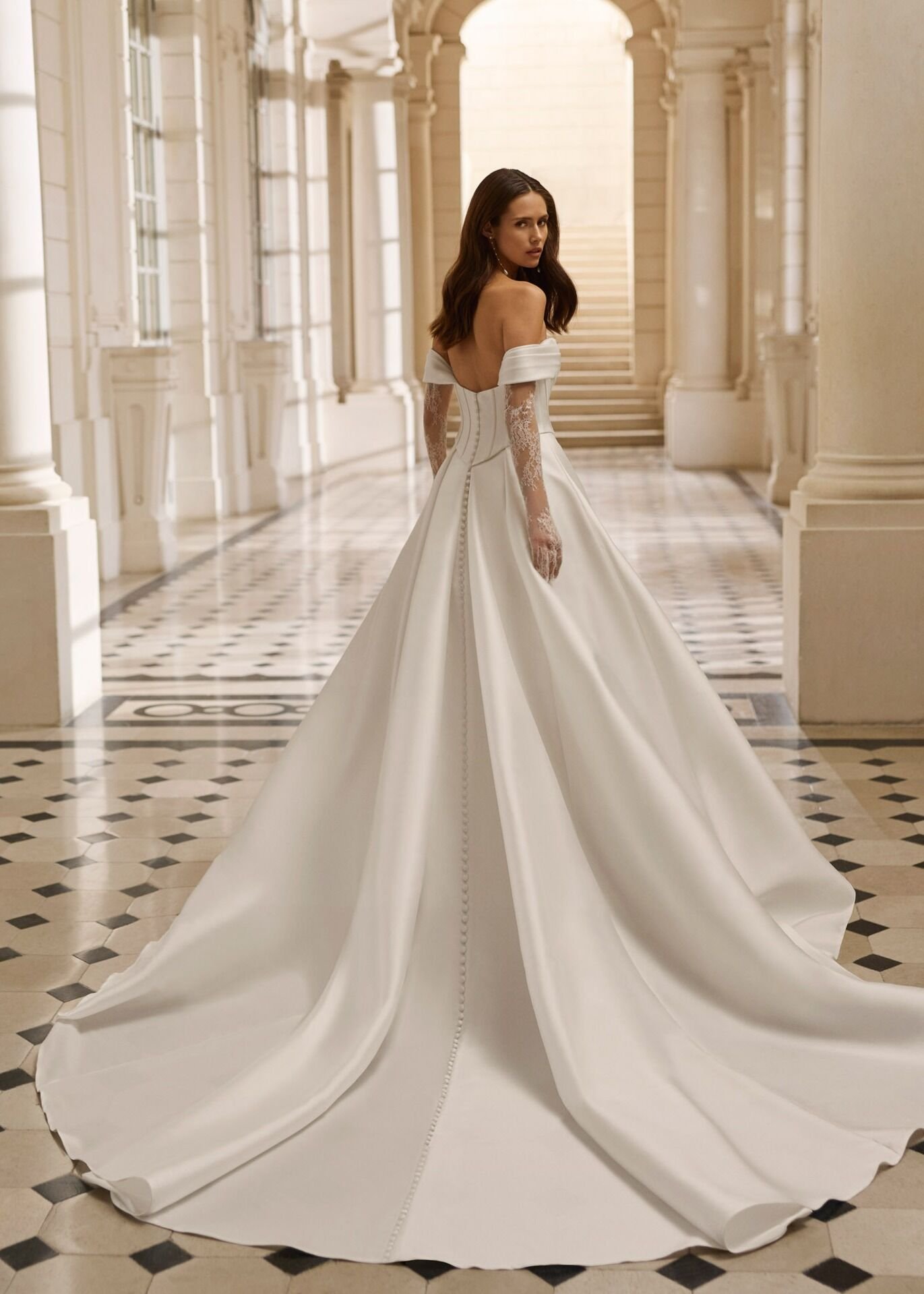 Vestido noiva princesa aire barcelona (breda)