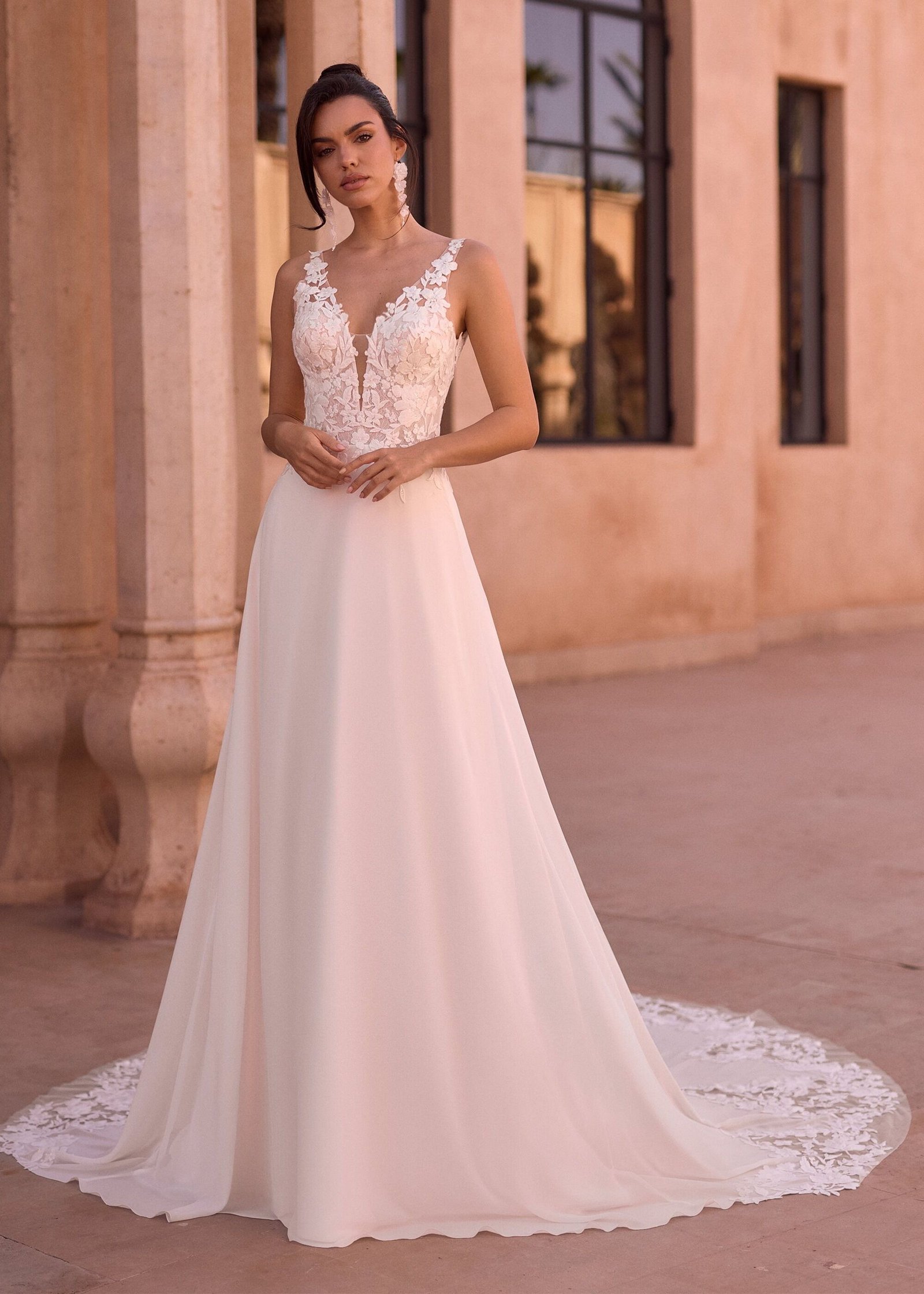 Vestido noiva a-line (Deo)