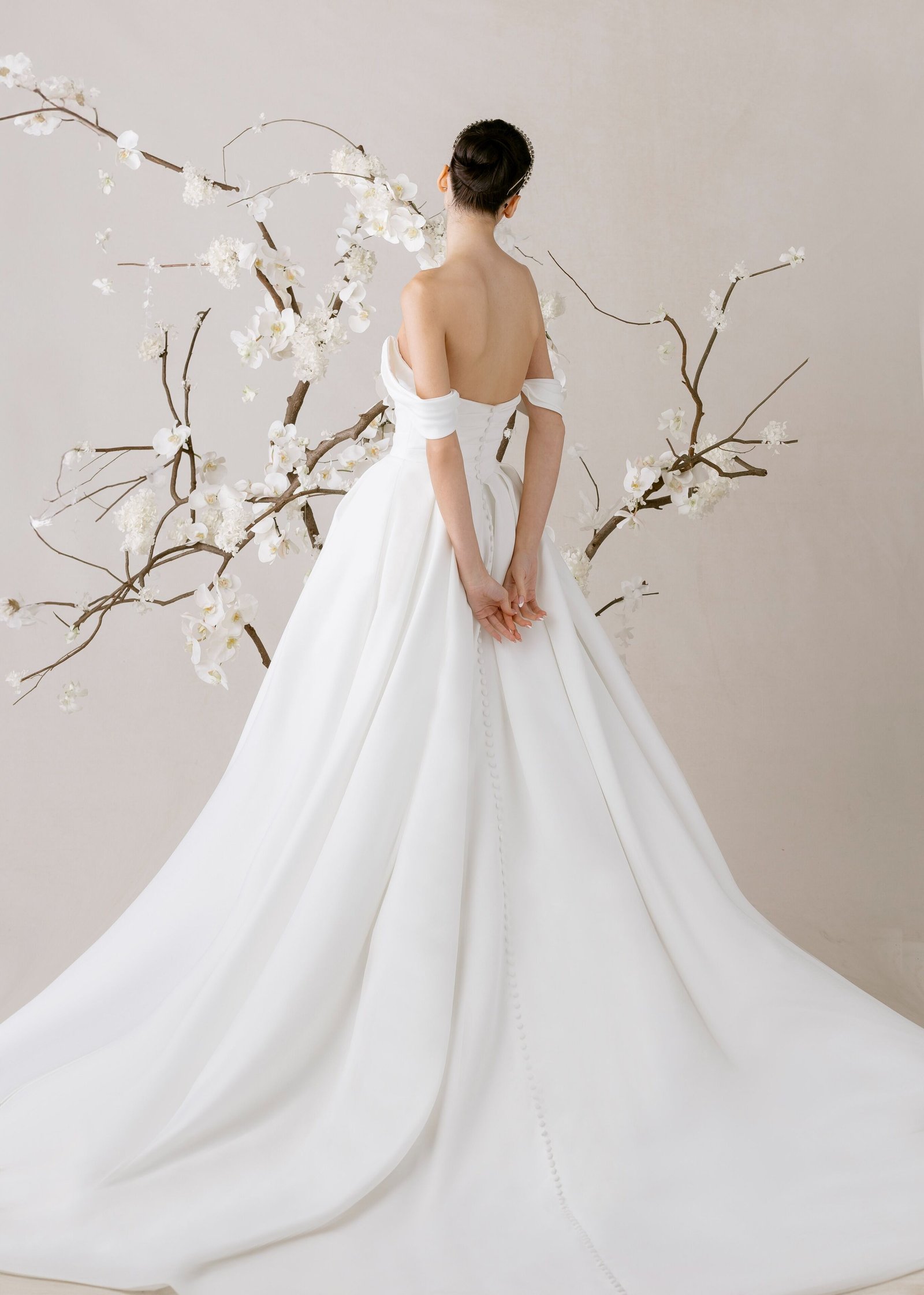Vestido noiva a-line (1050014)