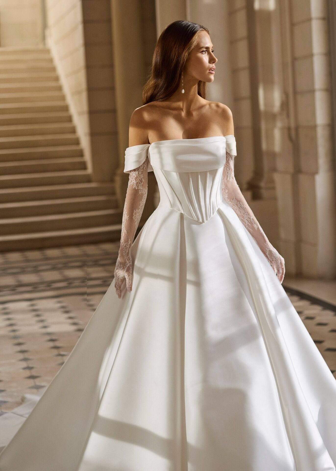 Vestido noiva princesa aire barcelona (breda)