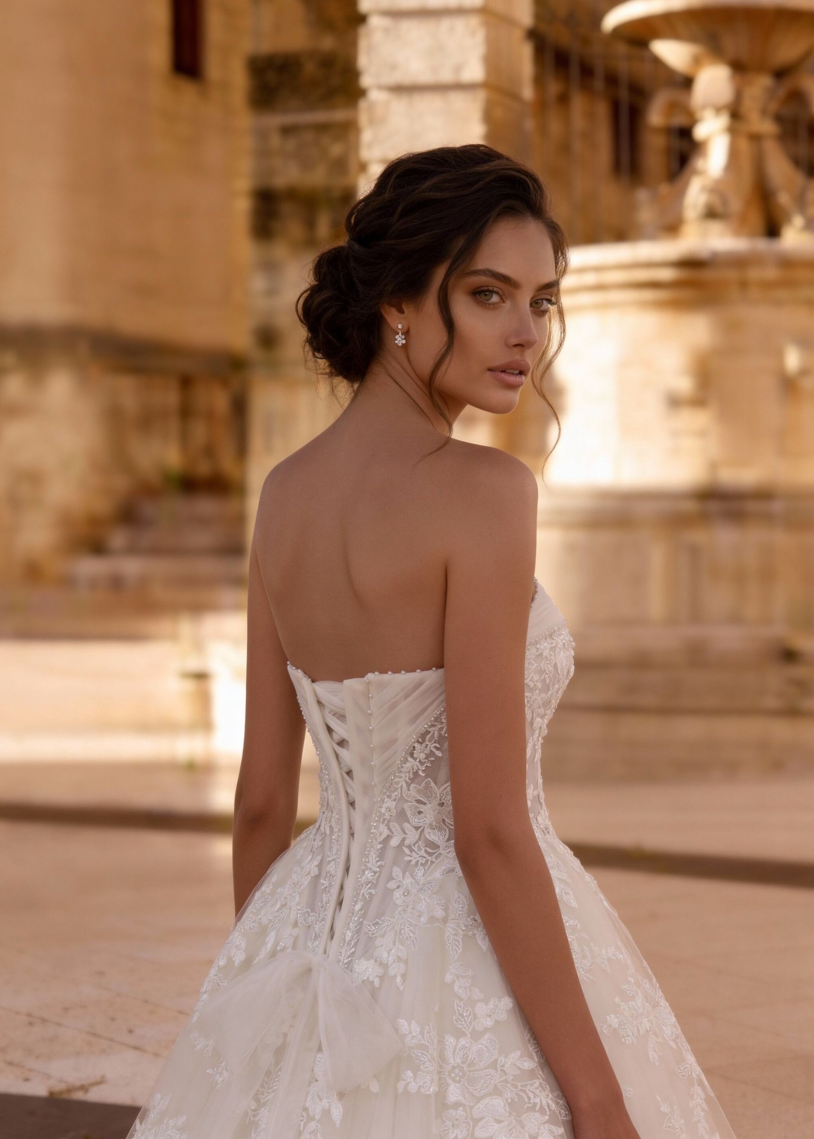 Vestido noiva princesa Monica lorreti (8403)