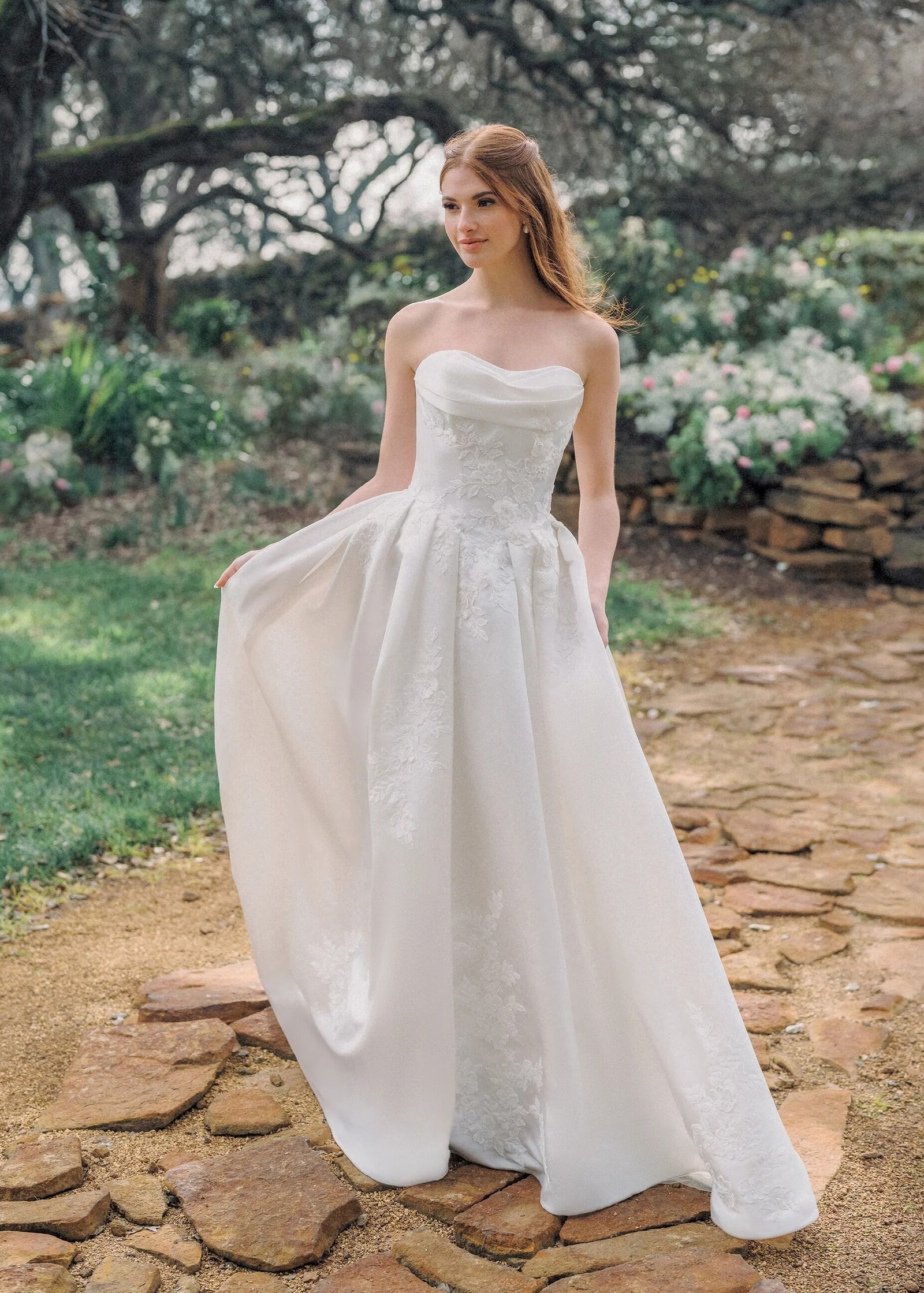 Vestido noiva a-line Allure (R3972)