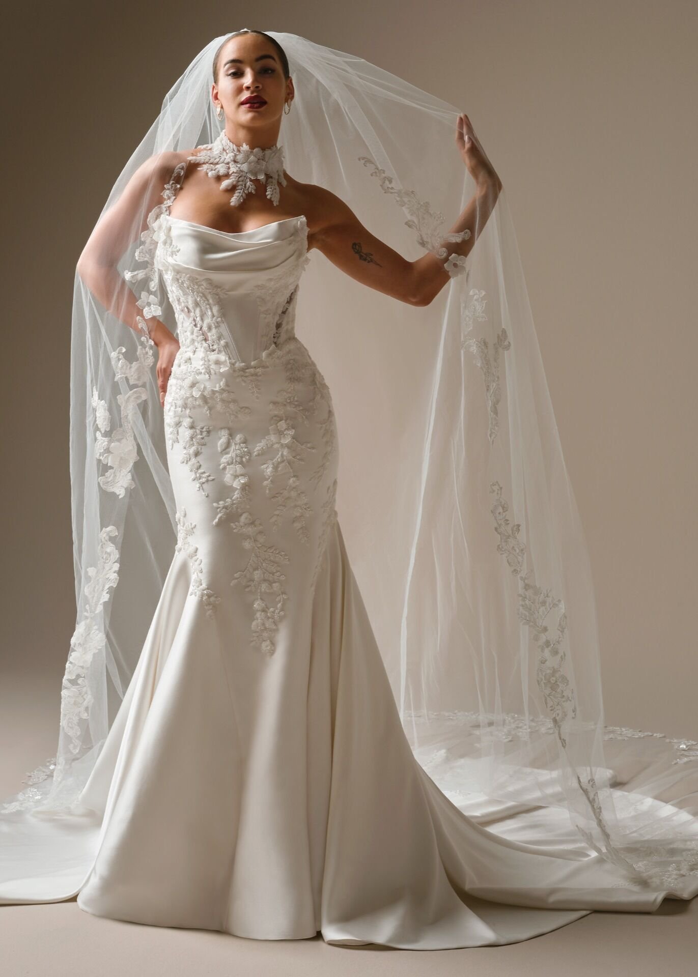 Vestido Noiva sereia Maggie Sottero (Burke)