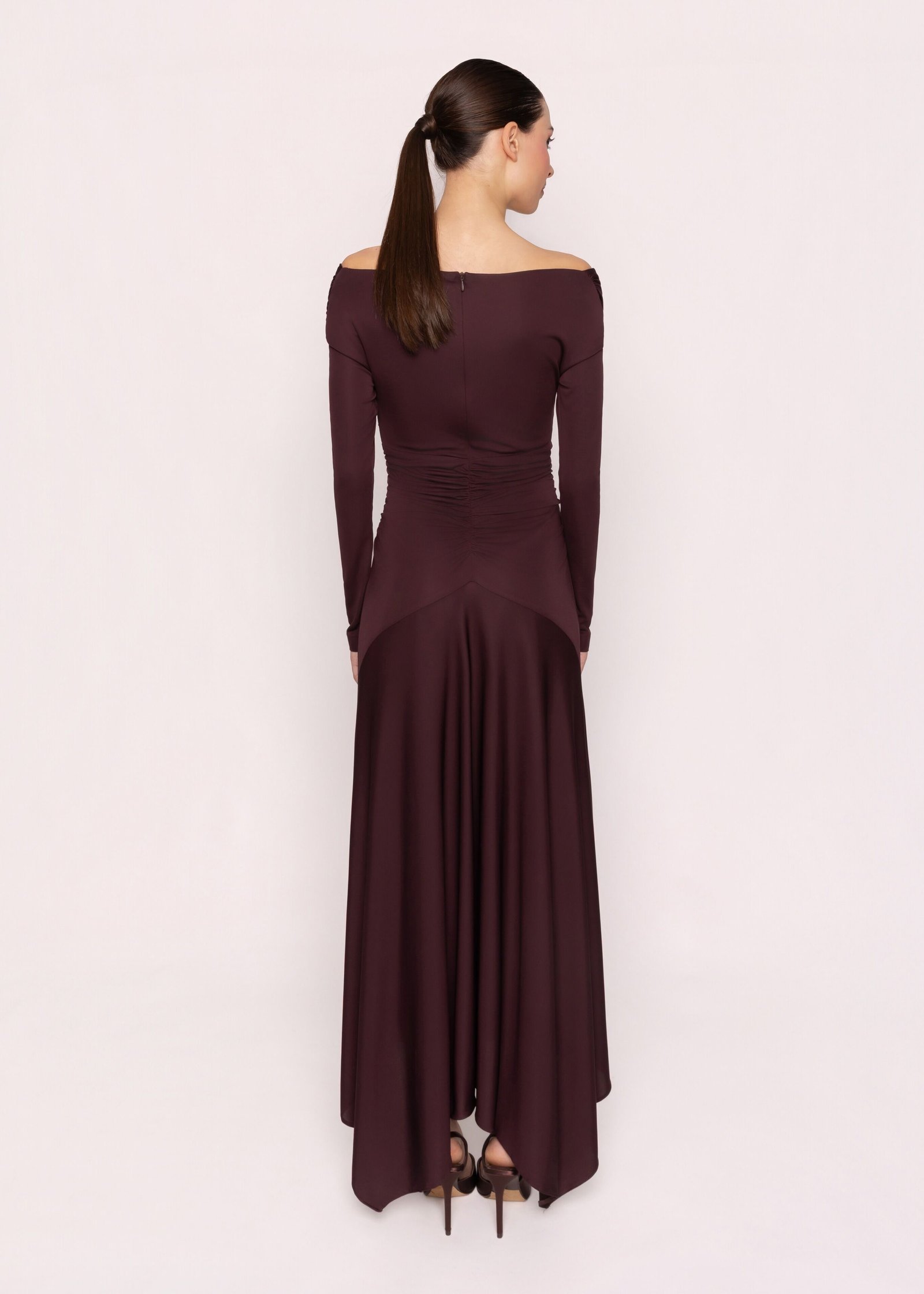Vestido midi Carla ruiz (53004)