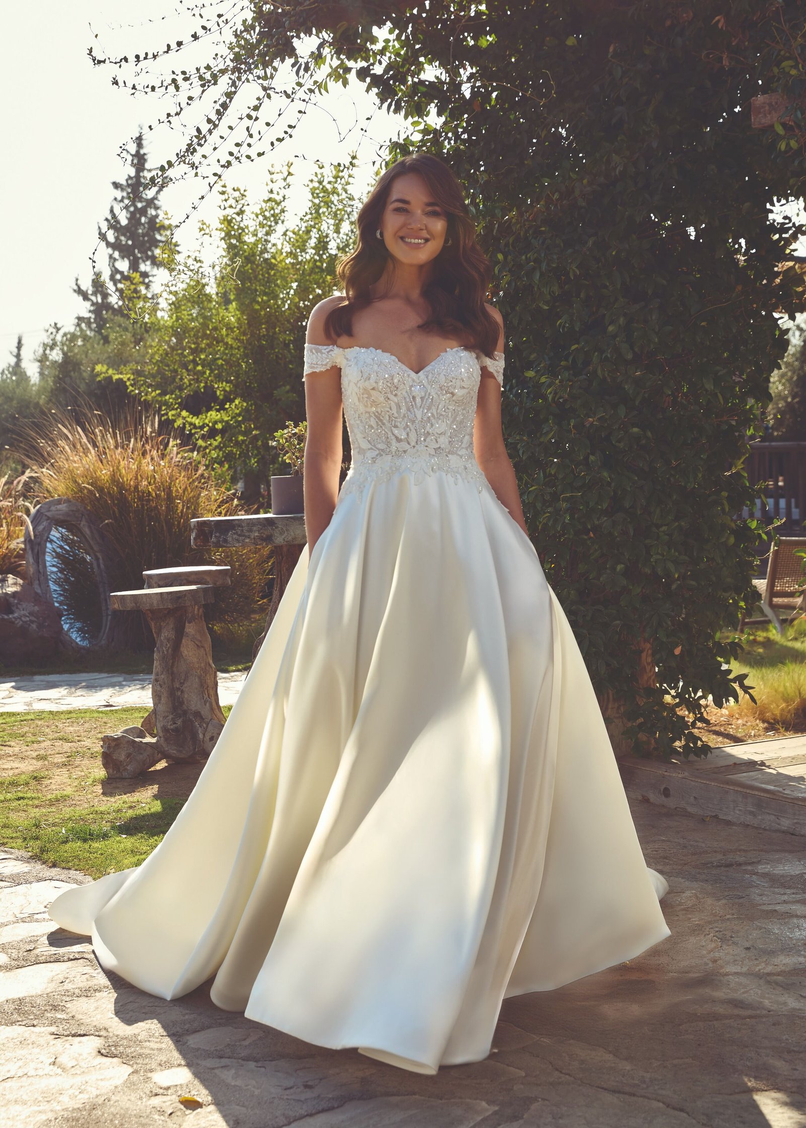 Vestido noiva a-line Eddy k (ek1921)