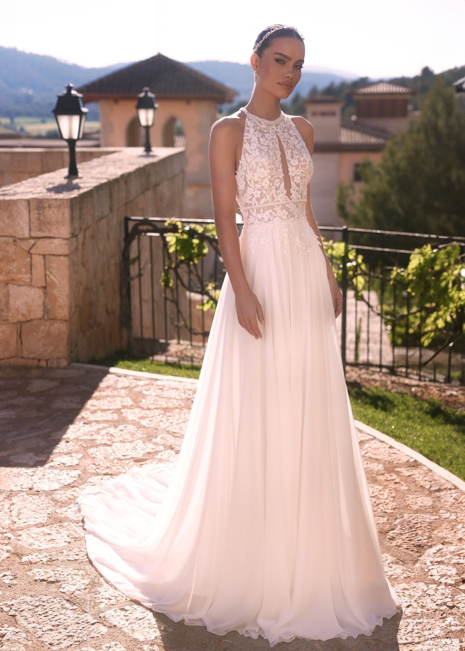Vestido noiva a-line (Verdi)