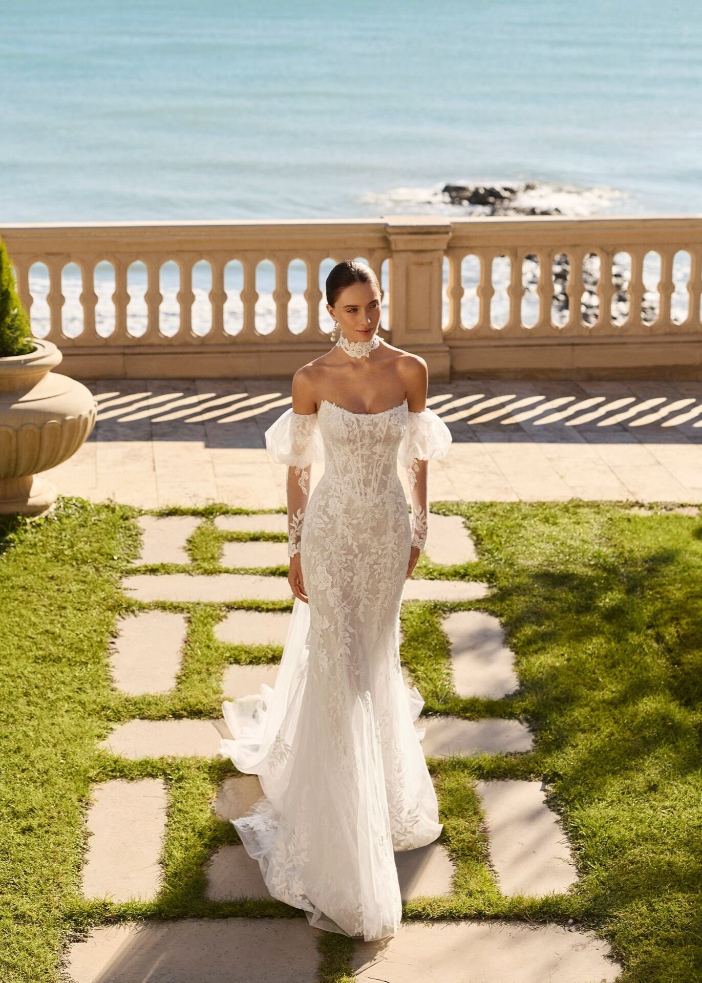 Vestido noiva sereia luna novias (fermosa)