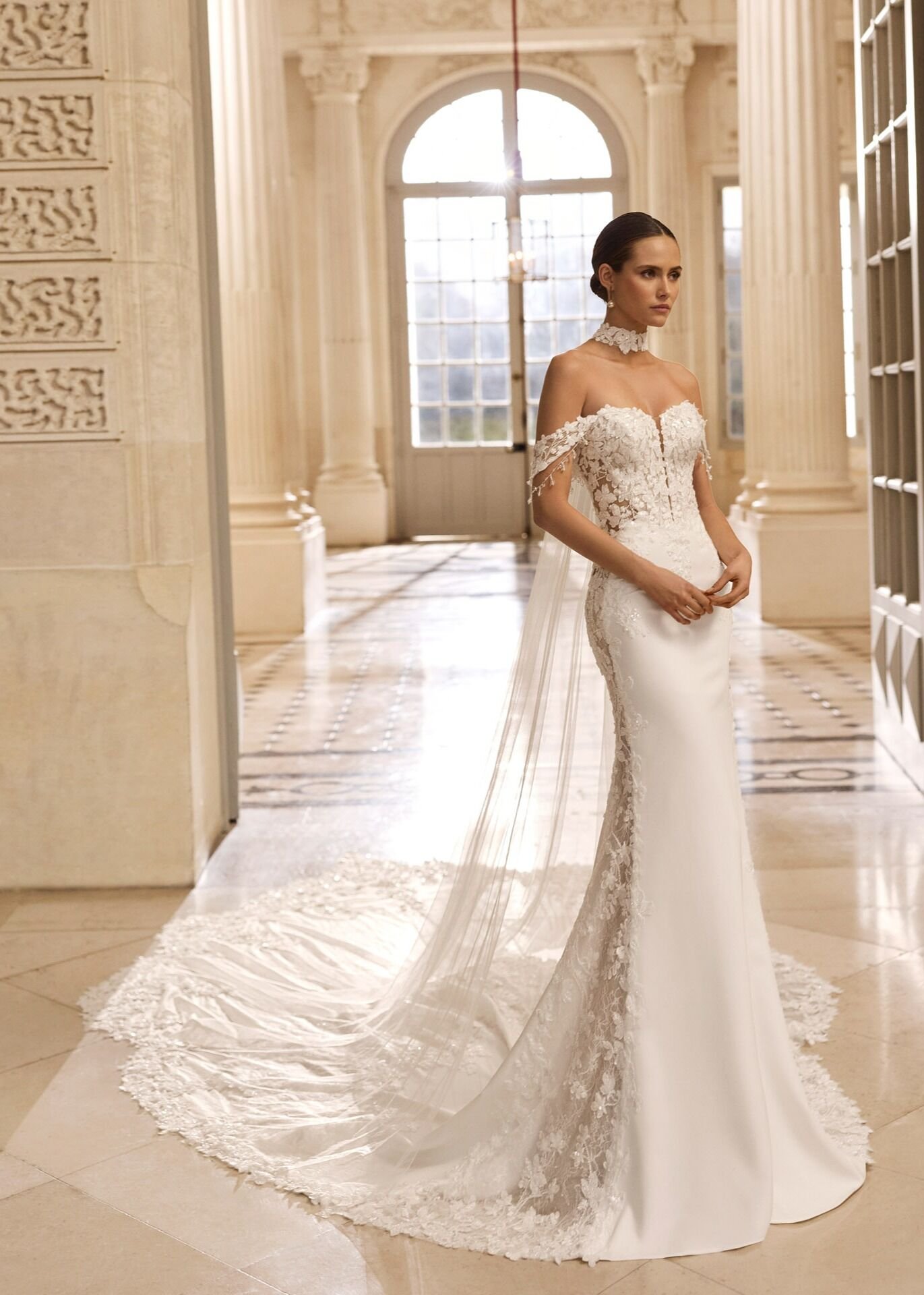 Vestido noiva sereia Aire Barcelona (banu)